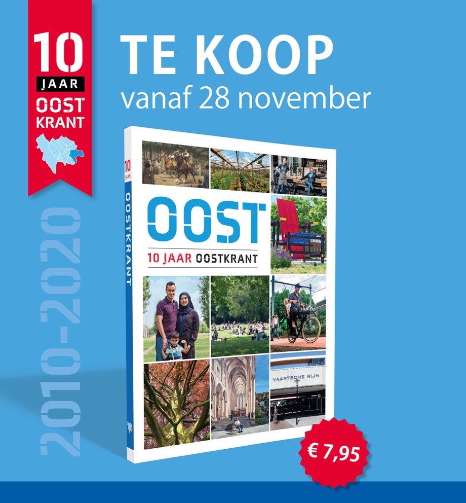 Jubileumboek vol verhalen uit tien jaar Oostkrant Jubileumboek