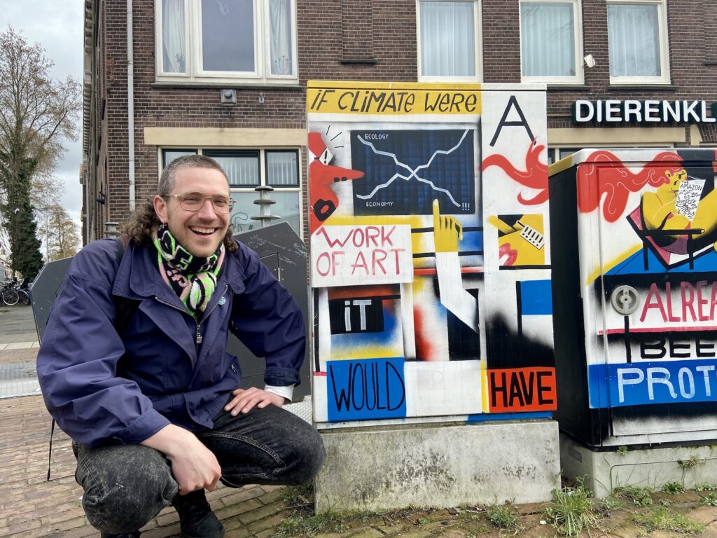Kunstenaar in actie voor klimaat Oostkrant – Onafhankelijke krant Utrecht-Oost