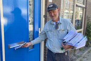 Onze bezorger is onderweg