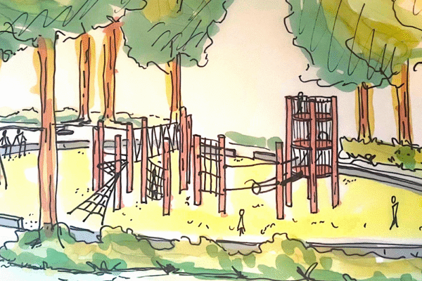 Nieuw ontwerp speeltuin